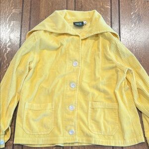 Big Bud Press Yellow Corduroy Jacket
